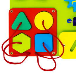 Бизиборд Activity Busyboard, зеленый фон