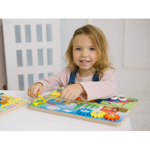 Бизиборд ТРИ КОТА Учим цифры