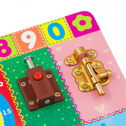 Бизиборд Numbers and Colors 